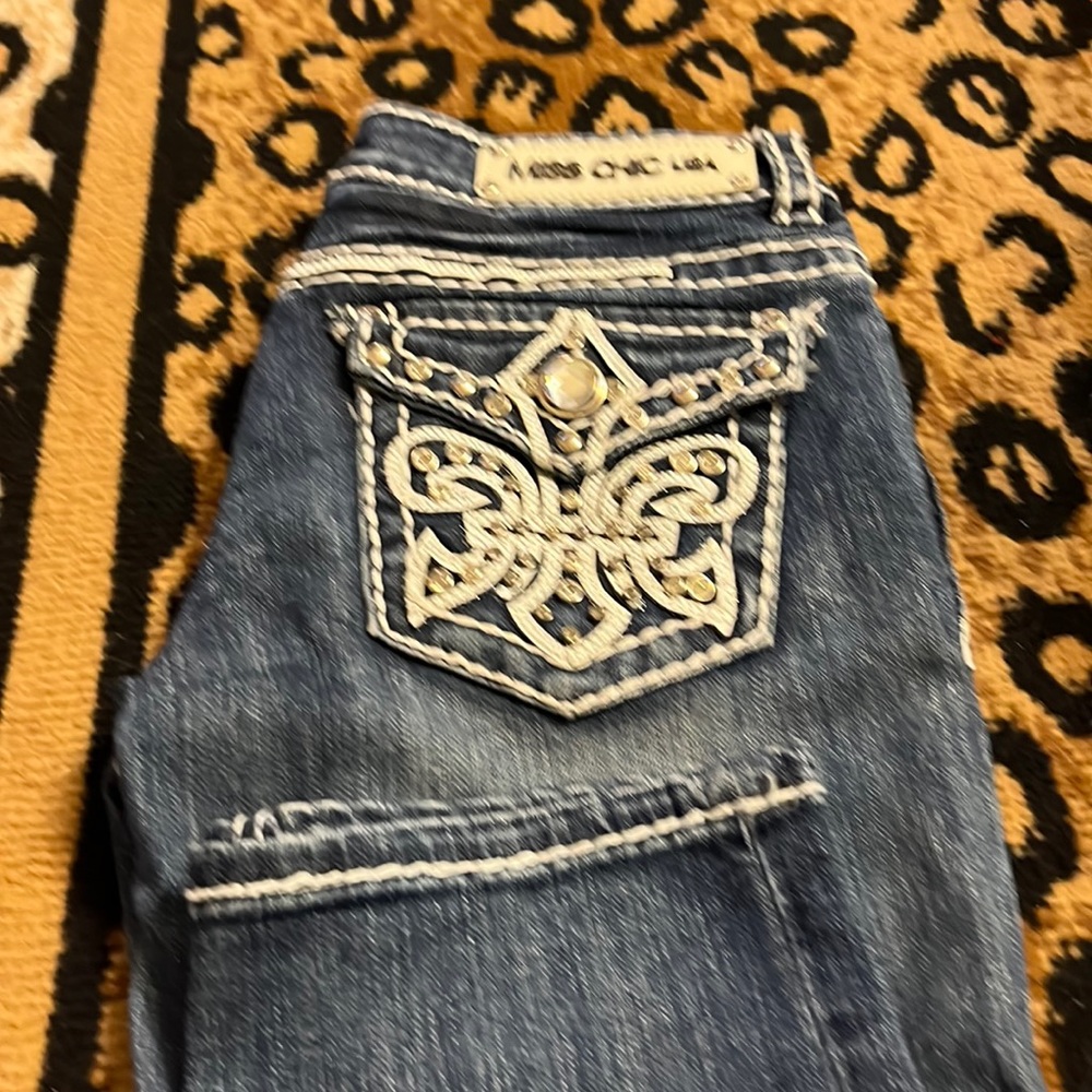 Miss Chic Jeans Size 3 Cropped